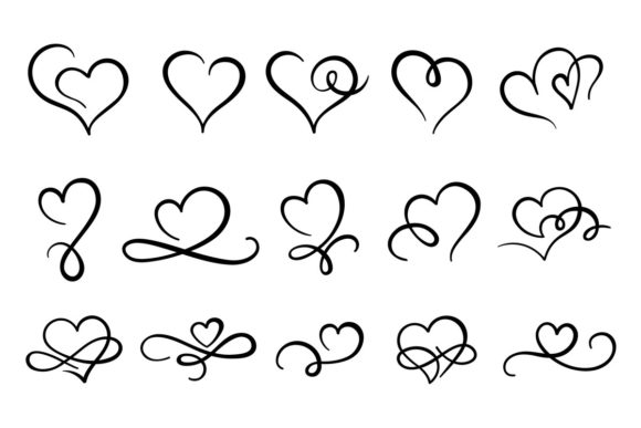 Download Love Hearts Flourish - Love Collection