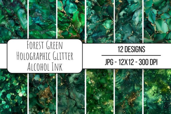 Download Forest Green Holographic Glitter - Holographic Collection