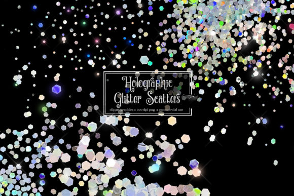 Download Holographic Glitter Scatters - Holographic Collection