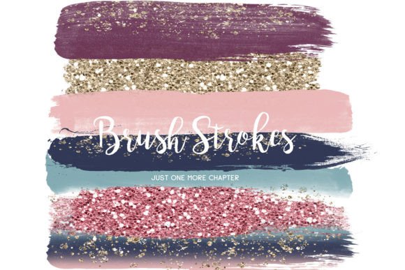 Download Booklover Brush Strokes, Clipart Set - Love Collection