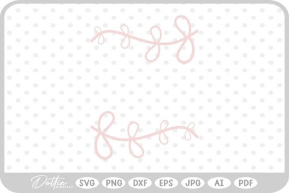 Download Botanical Leaf Line Border SVG PNG DXF - Premium Bundle